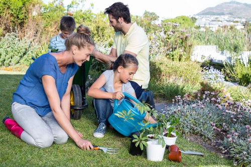 Garden clearance professionals at work in Mill Hill